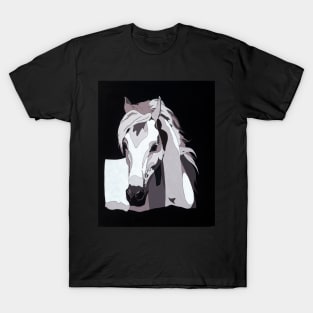 Arabian Horse - with hidden picture of girl T-Shirt